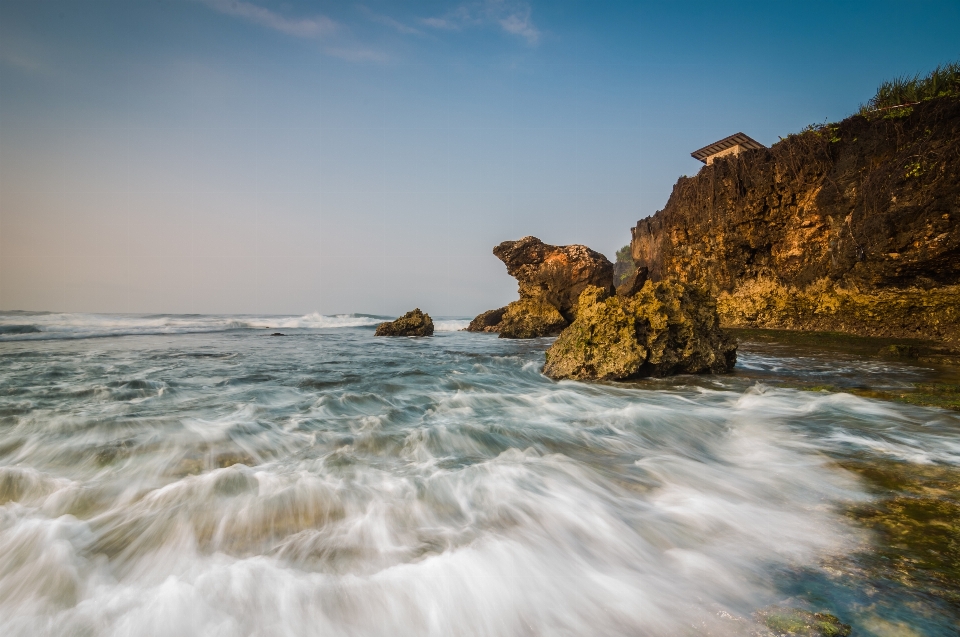 Spiaggia paesaggio mare costa