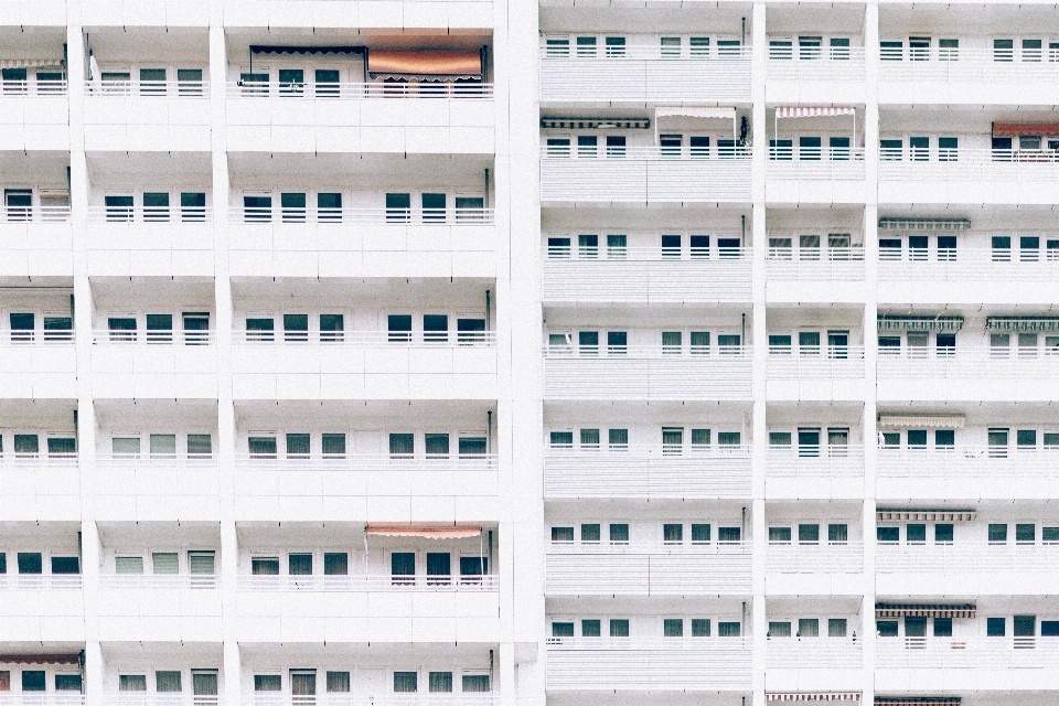 Die architektur fenster gebäude fassade
