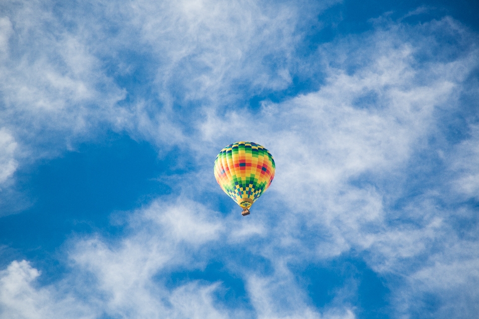 Nuage ciel air ballon