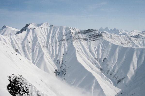 Mountain snow winter range Photo