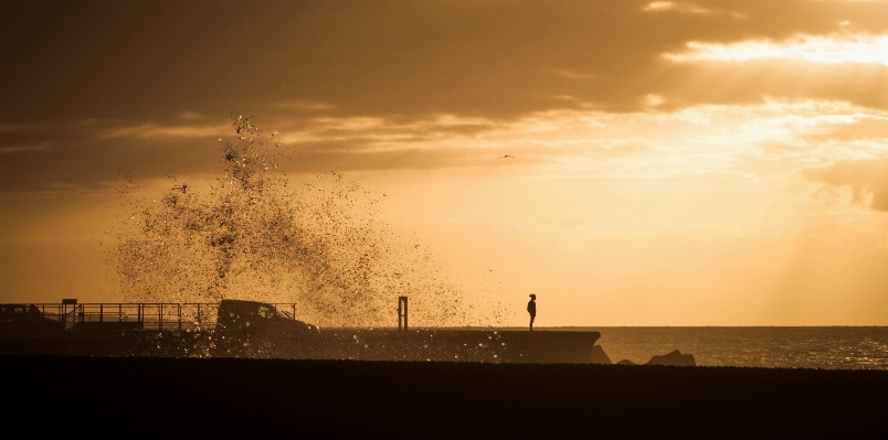 Sea coast ocean horizon Photo