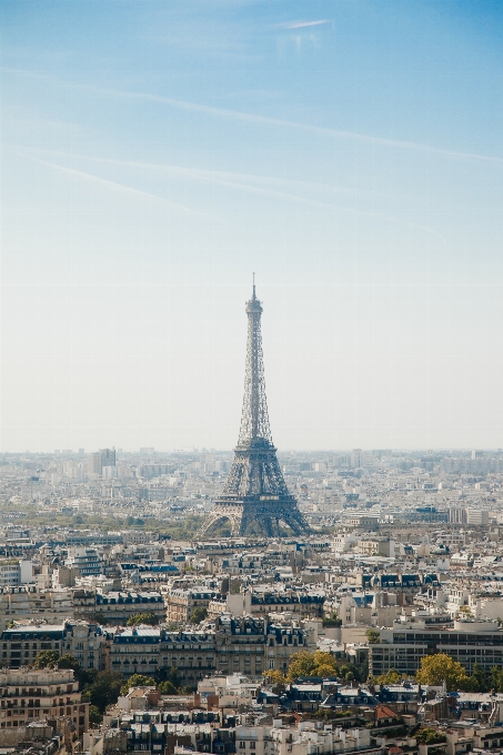 Horizon ligne d'horizon ville tour eiffel