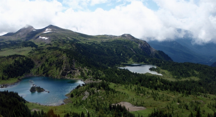 Landscape wilderness mountain cloud Photo