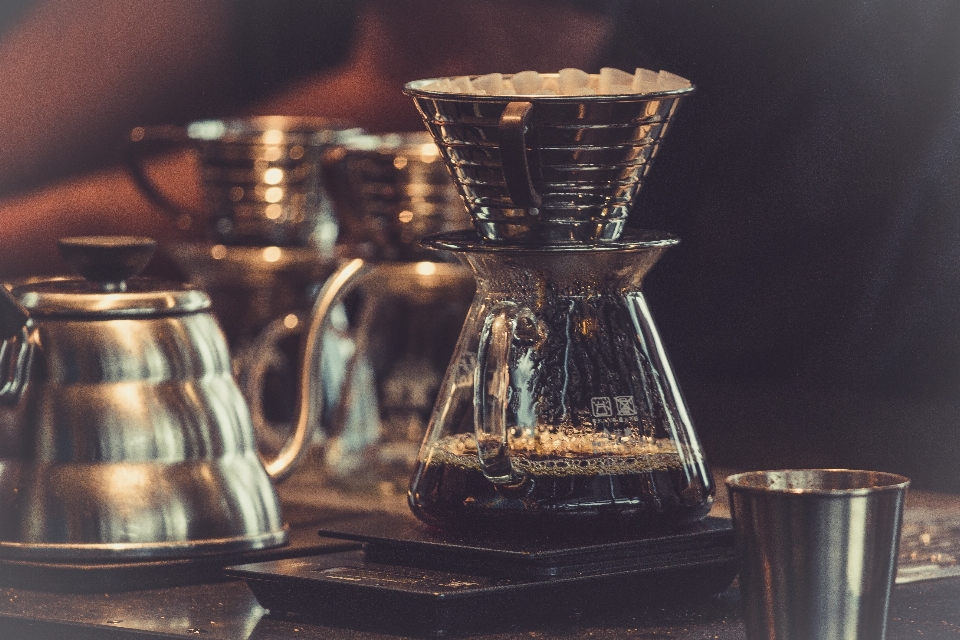 Coffee glass cup drink