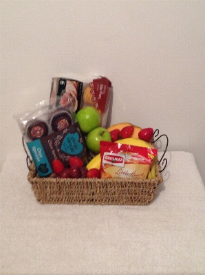 Gift food produce basket Photo