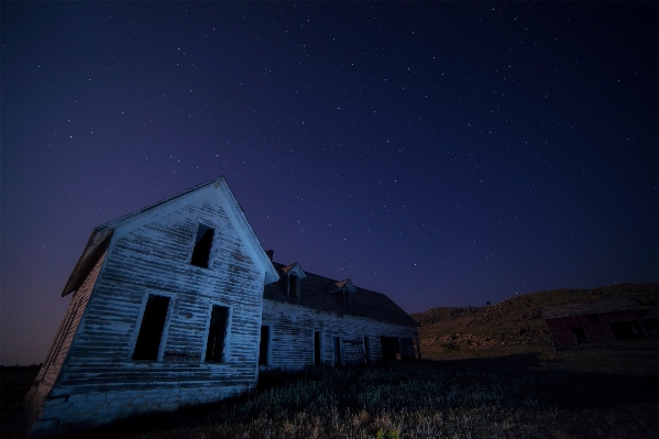 Light sky field night Photo