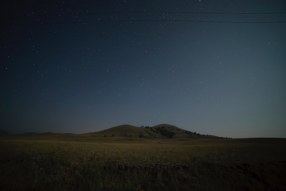 Cakrawala langit malam bintang