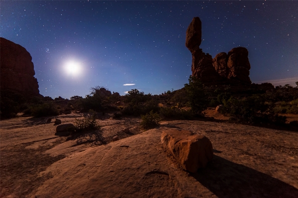 Outdoor rock sky night Photo