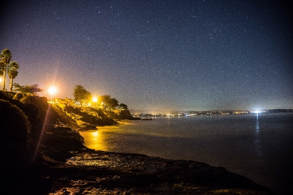 Sea horizon light sky Photo