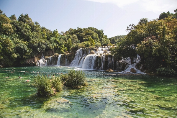 Фото природа водопад отдых естественный