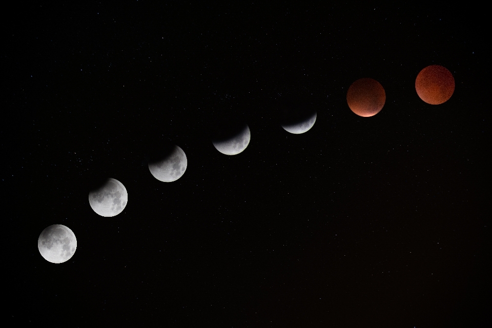 Atmosphere night sky moon circle