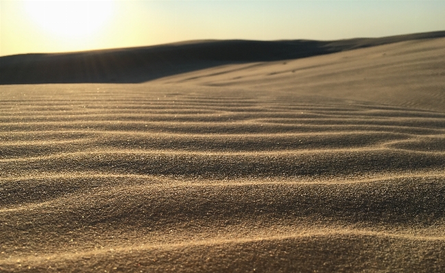 Landscape sand horizon desert Photo