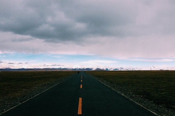 Landscape grass horizon mountain Photo