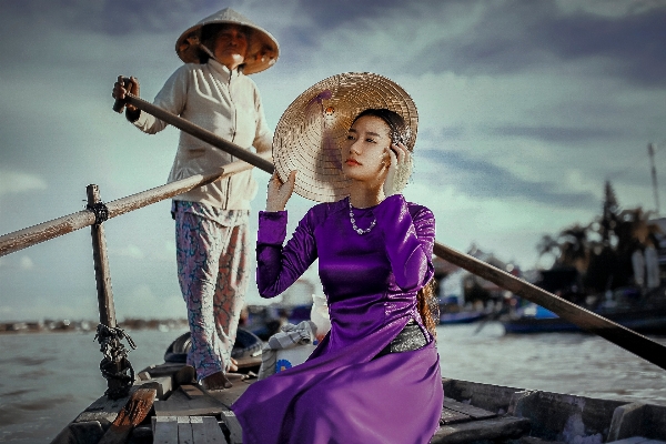 Person boat portrait fashion Photo