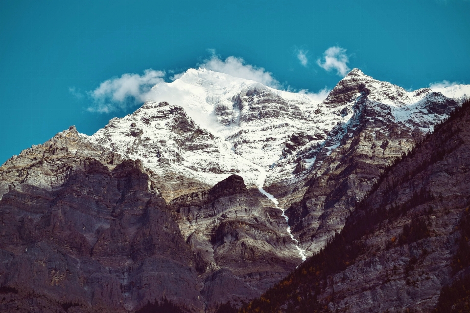 Landscape nature mountain snow