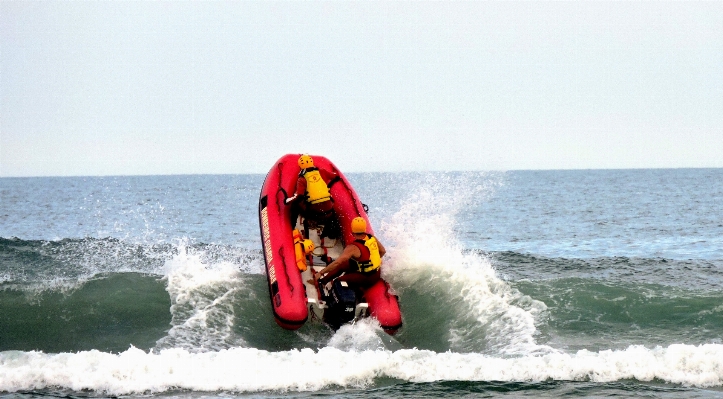 Sea boat wave wind Photo