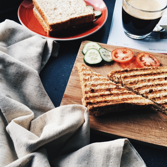 Café plat repas nourriture