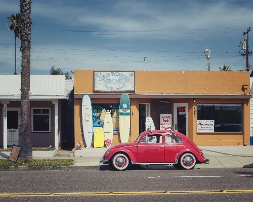 Car downtown surf vehicle Photo