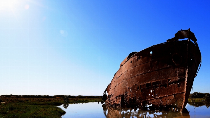 Sea coast water sky Photo