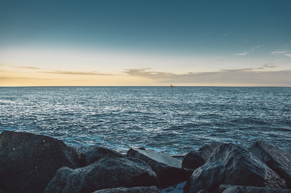 Beach sea coast rock Photo