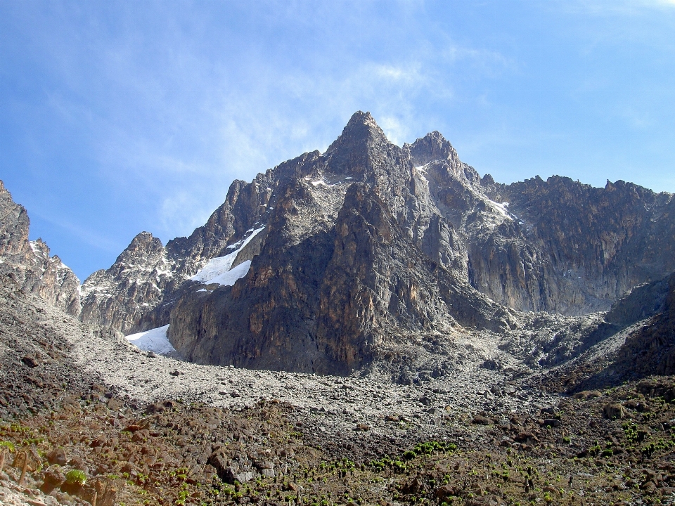 자연 rock 황야
 걷는