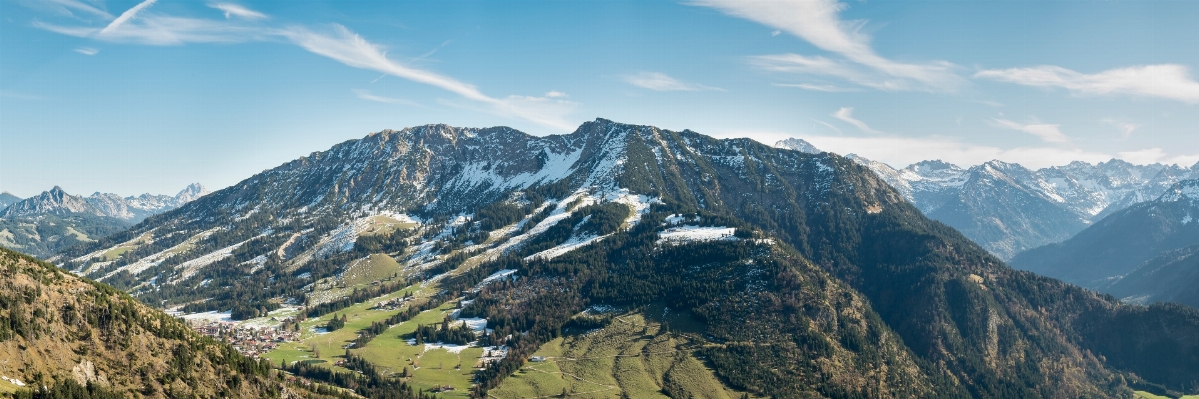 Landscape nature mountain snow Photo