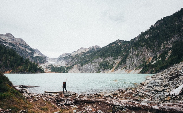 Landscape wilderness mountain hiking Photo