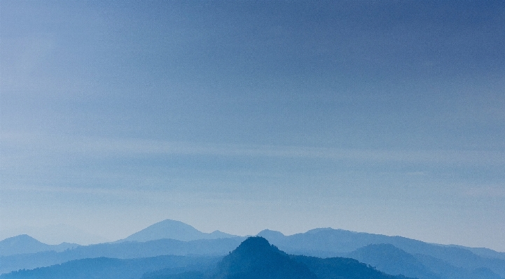 Landschaft horizont berg wolke Foto