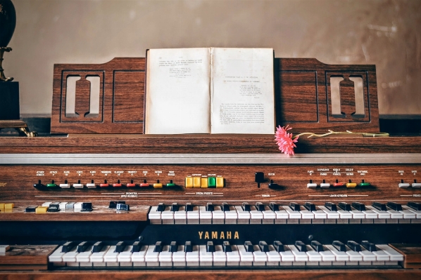 Book music keyboard technology Photo