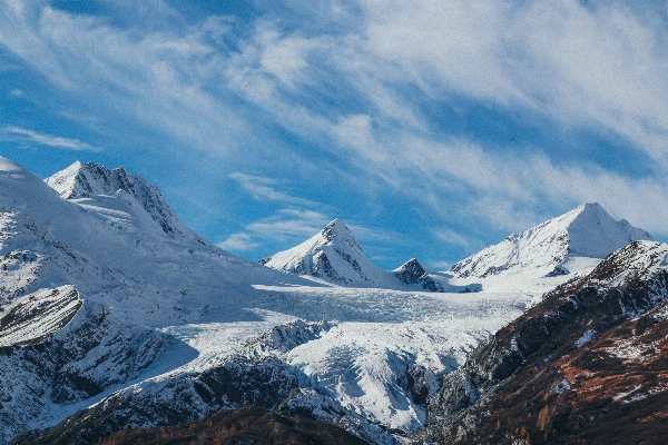 Landscape mountain snow winter Photo