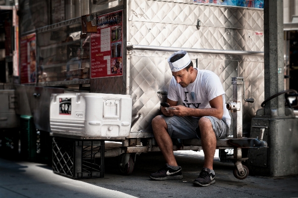 男 人 道 街 写真