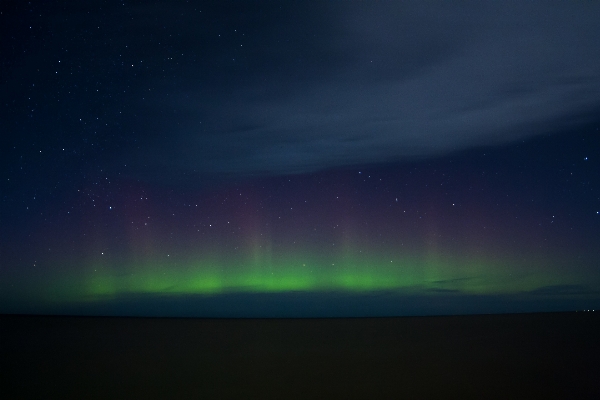 Atmosphere space night sky northern light Photo