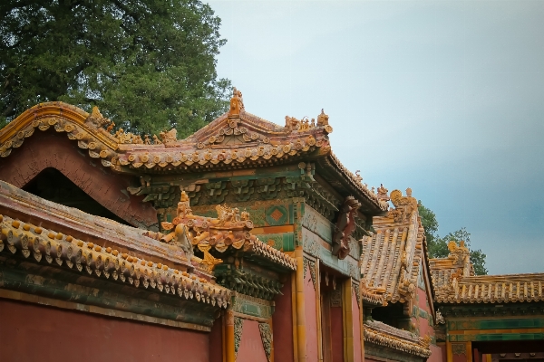 Chinese architecture historic site temple building Photo