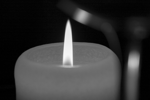 Light black and white darkness Photo