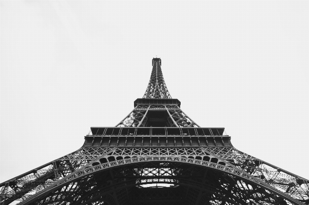 Foto Bianco e nero
 struttura fotografia torre eiffel