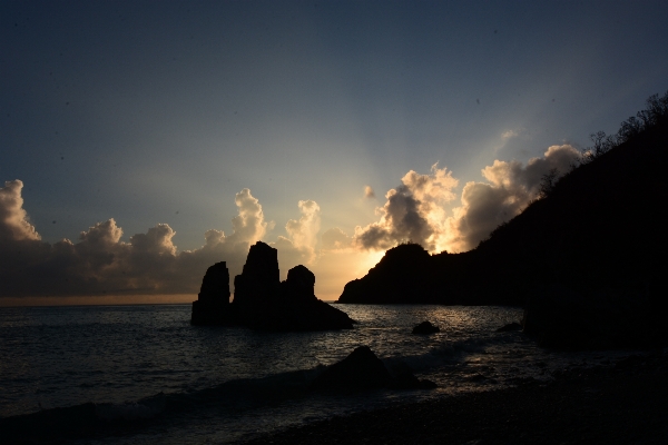 Beach sea coast rock Photo