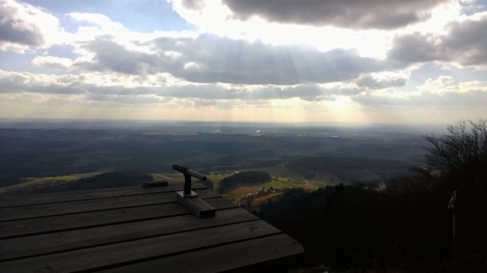 Horizon mountain cloud sky Photo