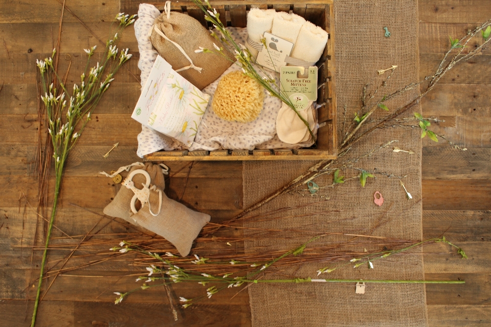 Flower box basket sponge