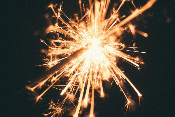 Sparkler firework glow celebrate Photo