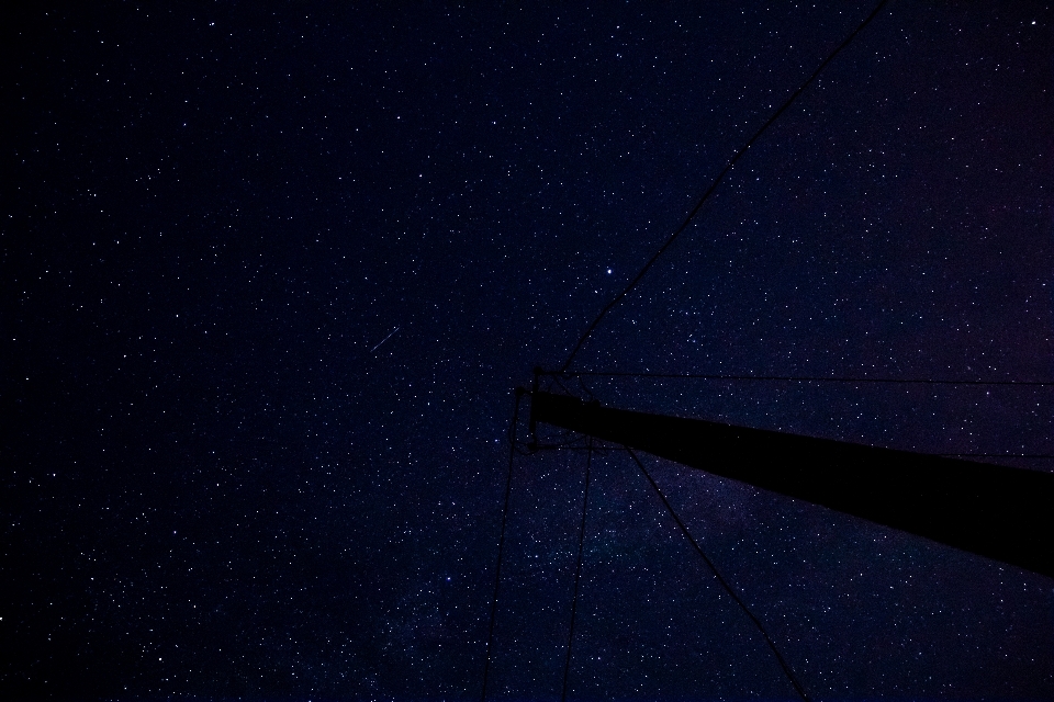 Langit malam bintang suasana