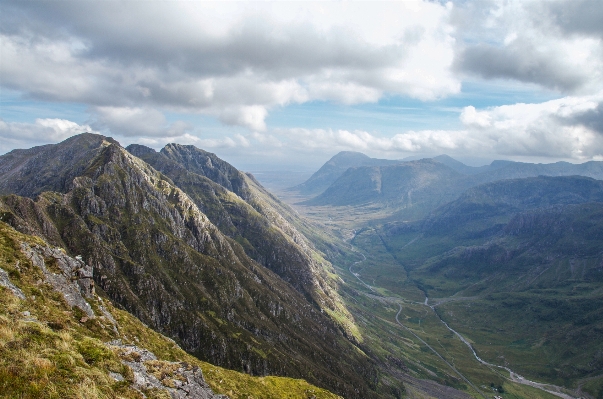 Landscape rock walking mountain Photo