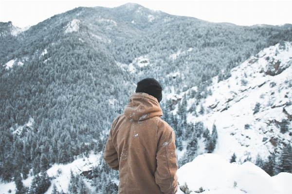 Wilderness walking mountain snow Photo