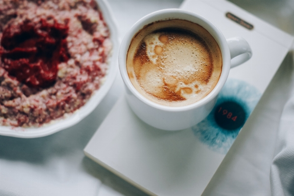 Coffee cup cappuccino meal Photo