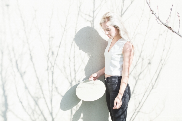 Foto Bianco e nero
 ragazza donna fotografia