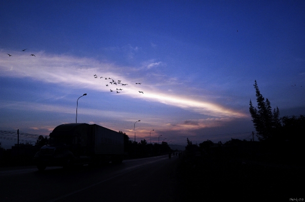 Horizon light cloud sky Photo