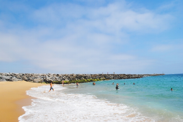 Beach sea coast sand Photo