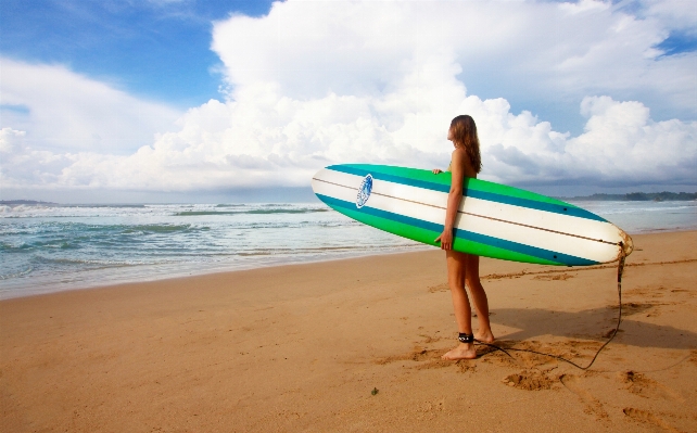 Beach sea sand ocean Photo