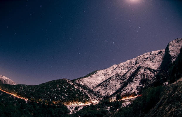 Nature mountain snow light Photo