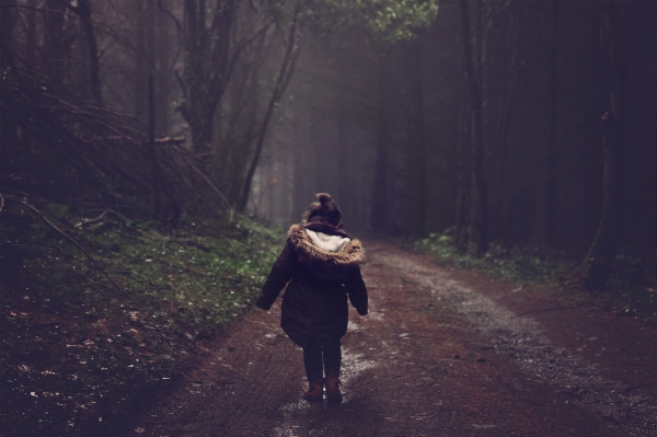 Tree nature forest girl Photo