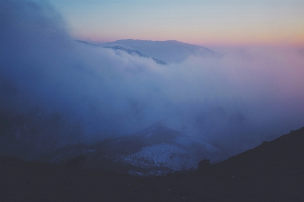 Photo Horizon montagne nuage ciel